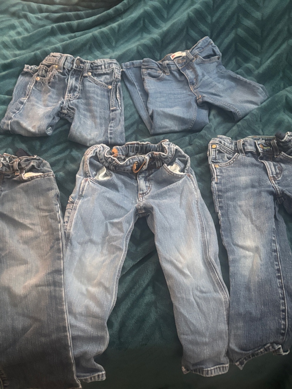 Wrangler Kids Jeans Bundle - Blue Washed Denim